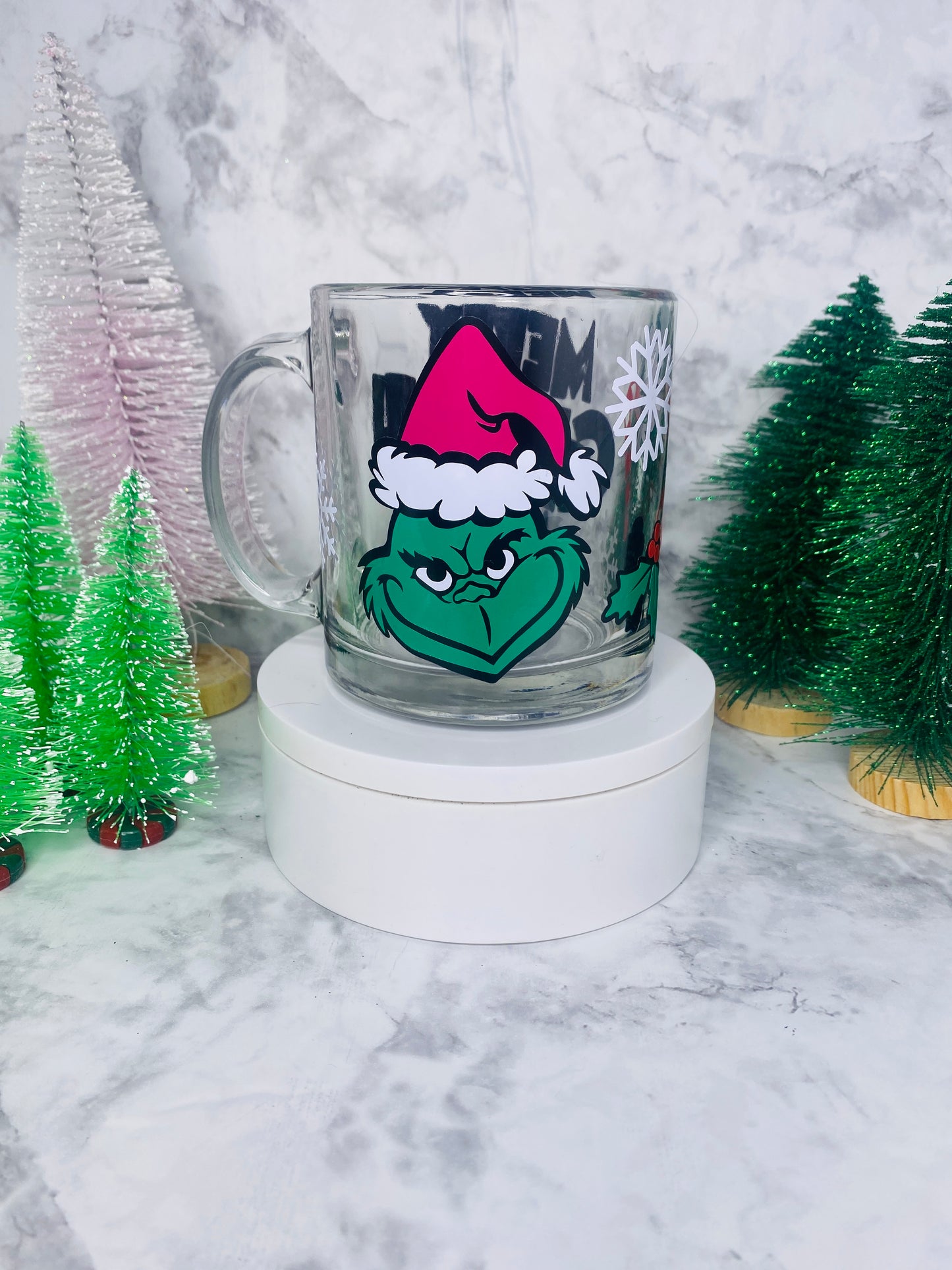 The Grinch Clear Mug