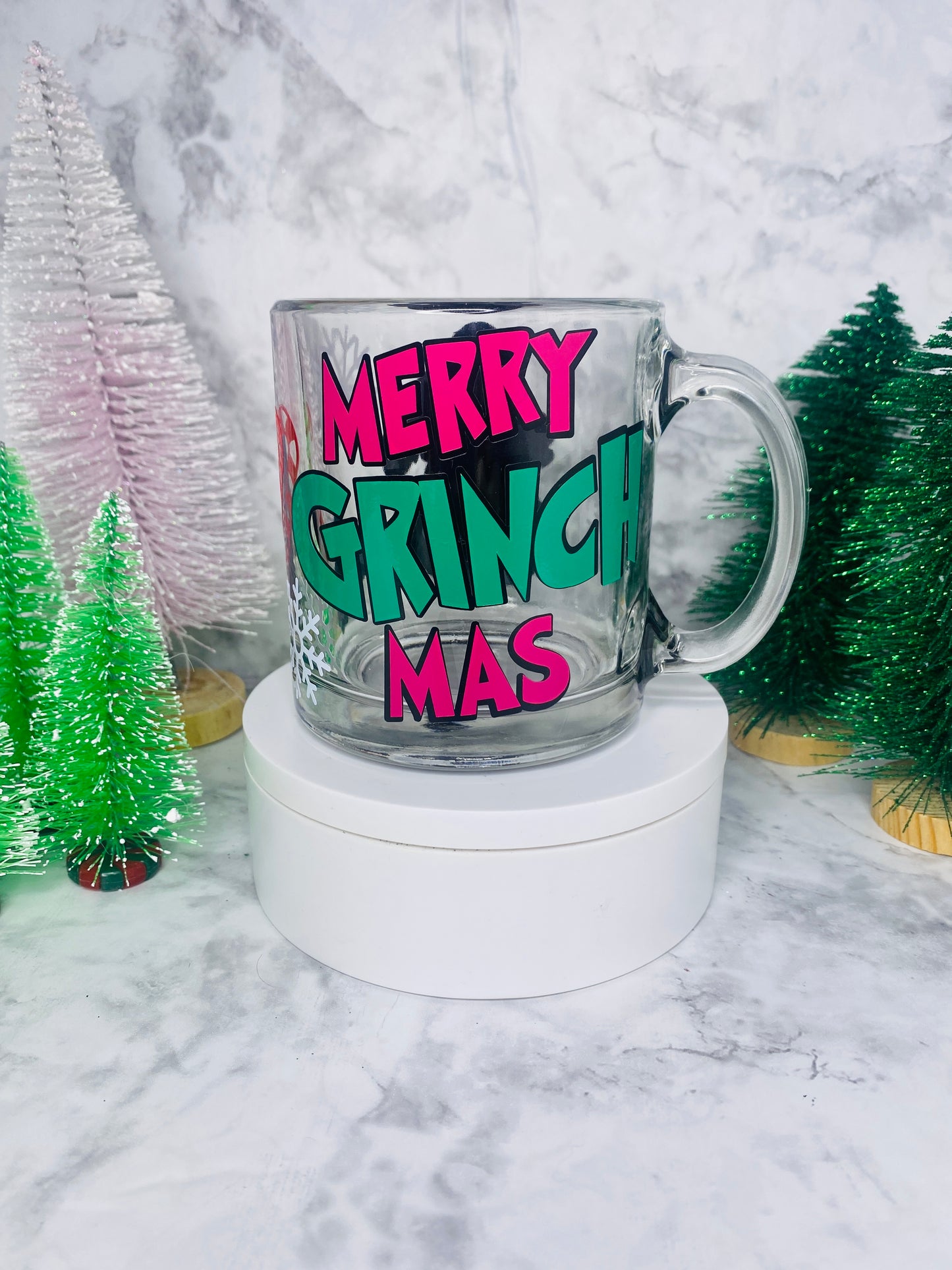 The Grinch Clear Mug