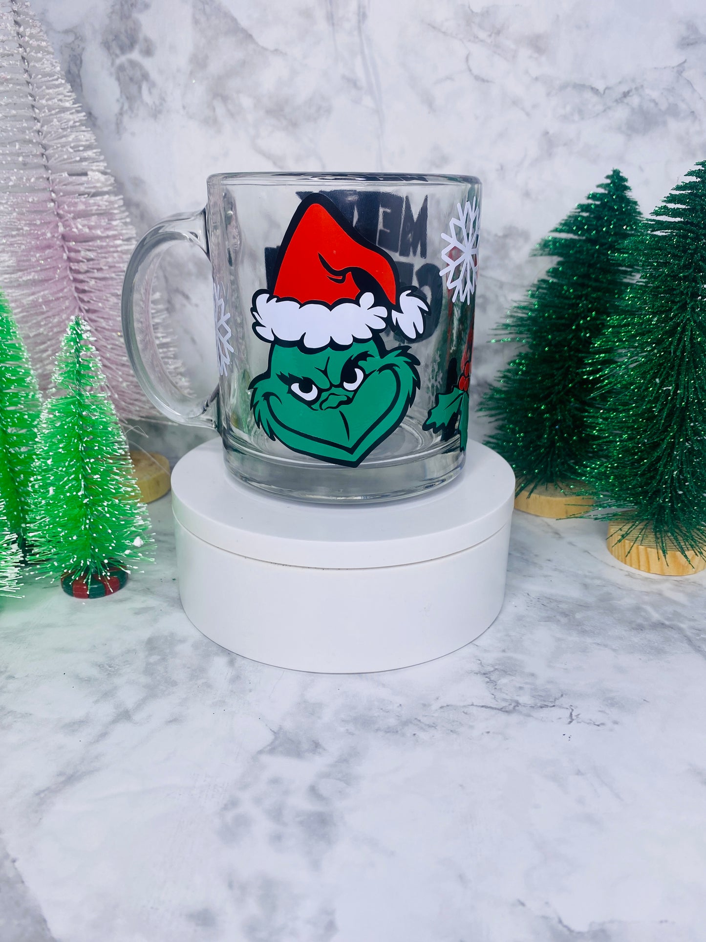The Grinch Clear Mug