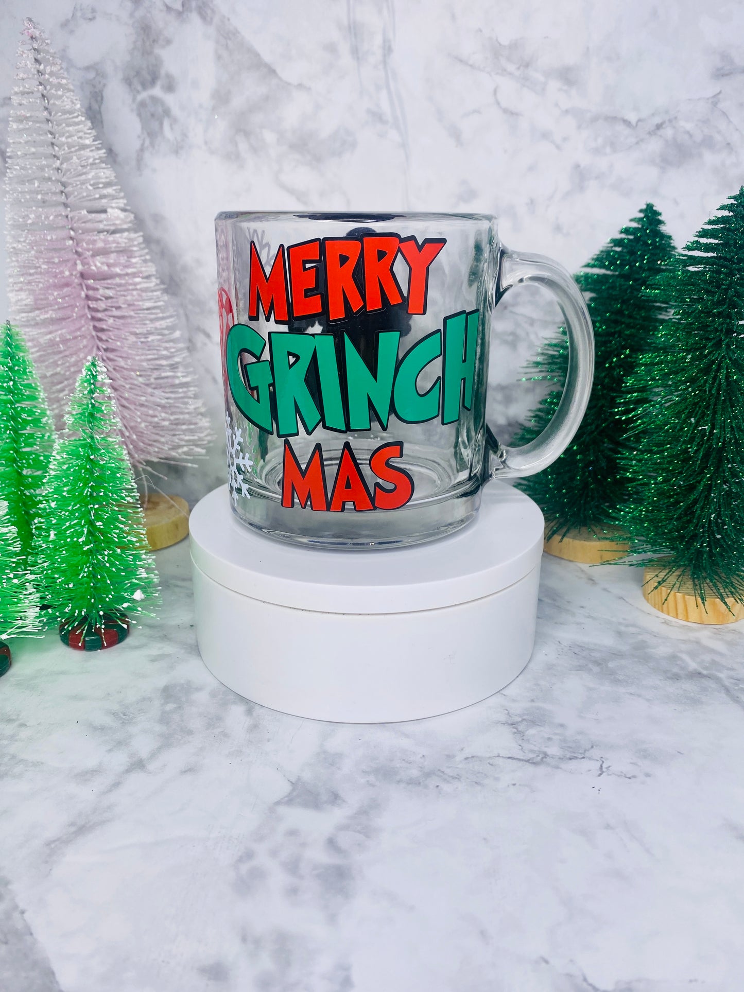 The Grinch Clear Mug