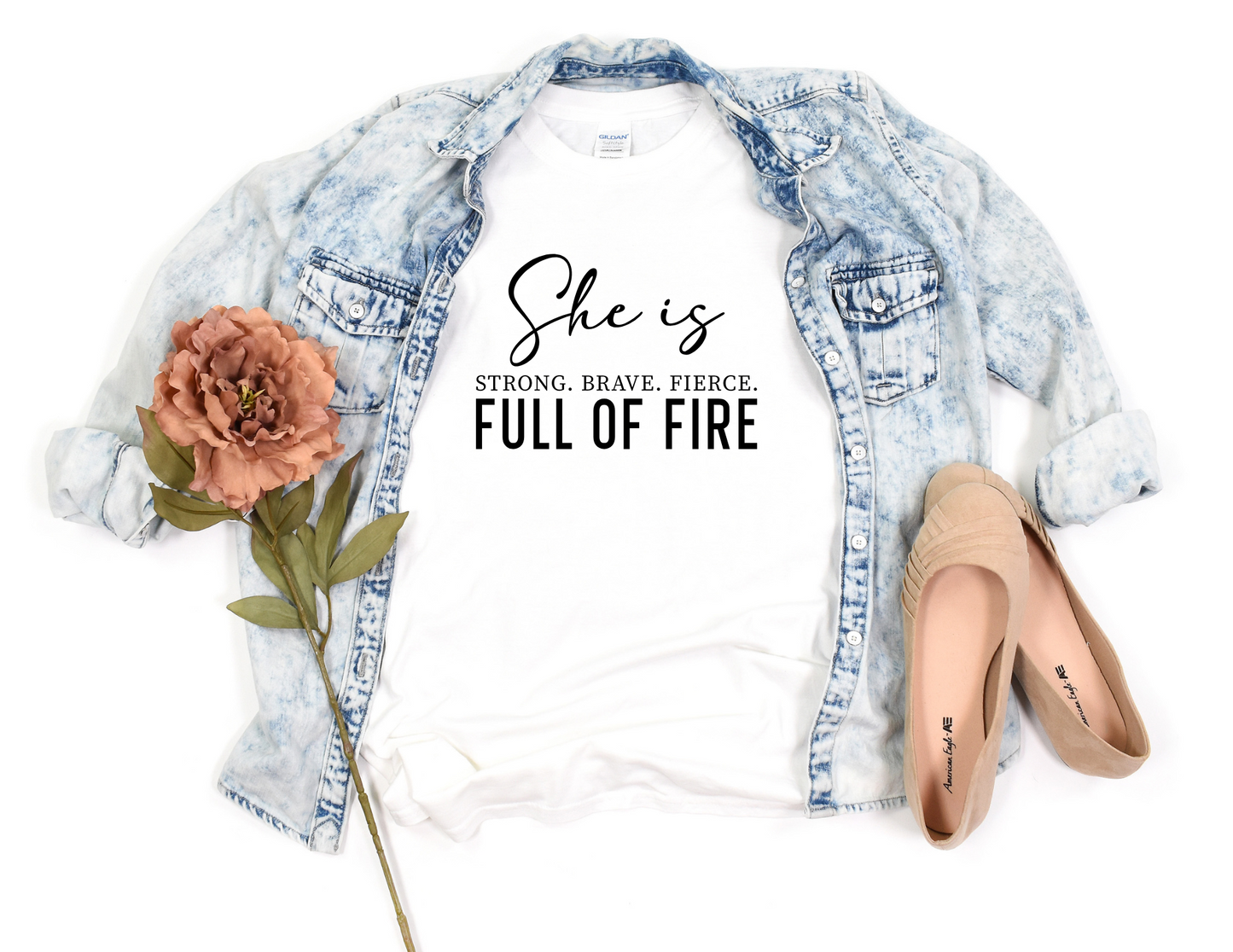 She is- Strong. Brave. Fierce.