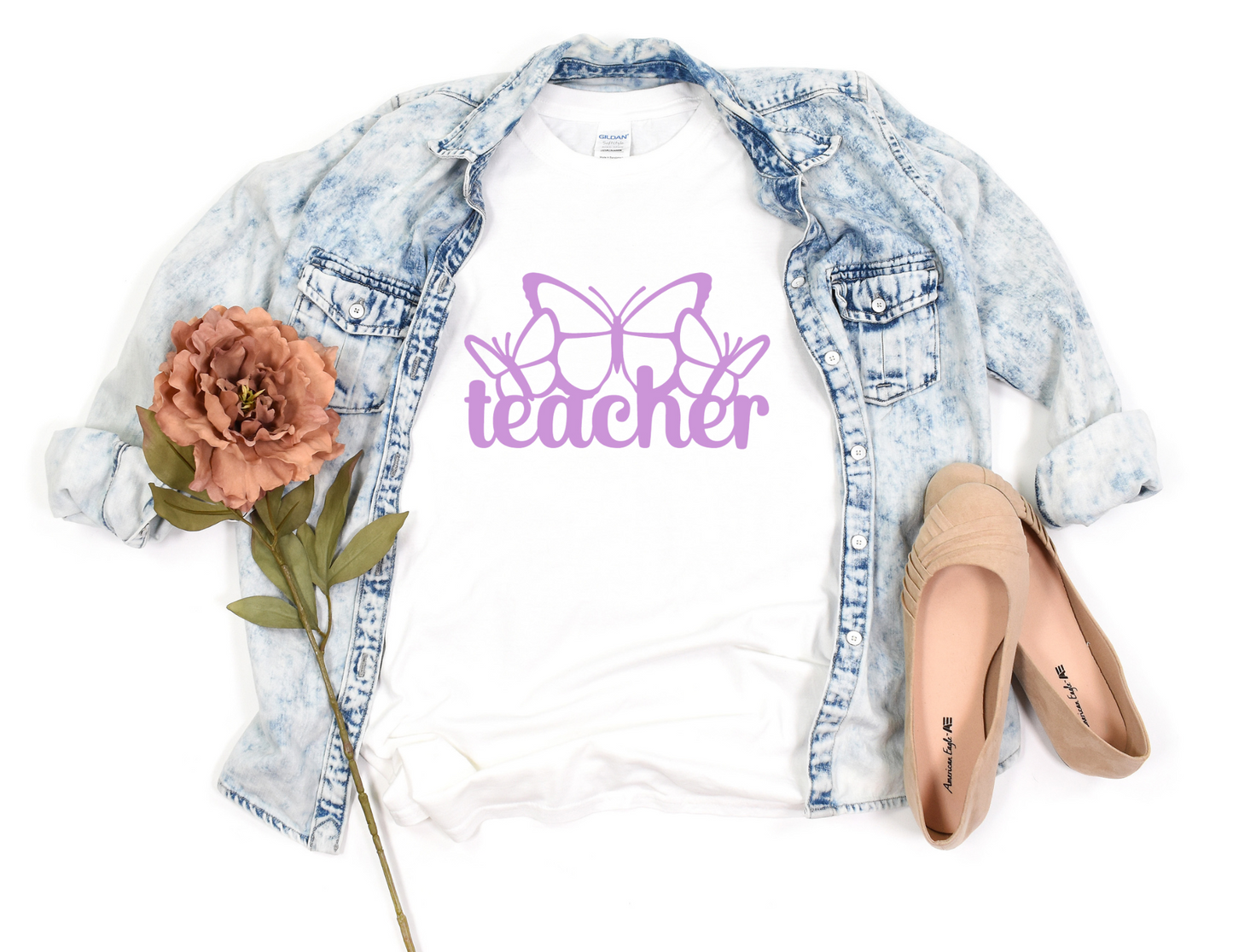 Teacher (Butterfly) T-Shirt