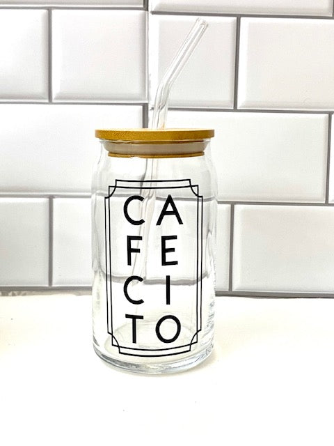 Cafecito Glass Can