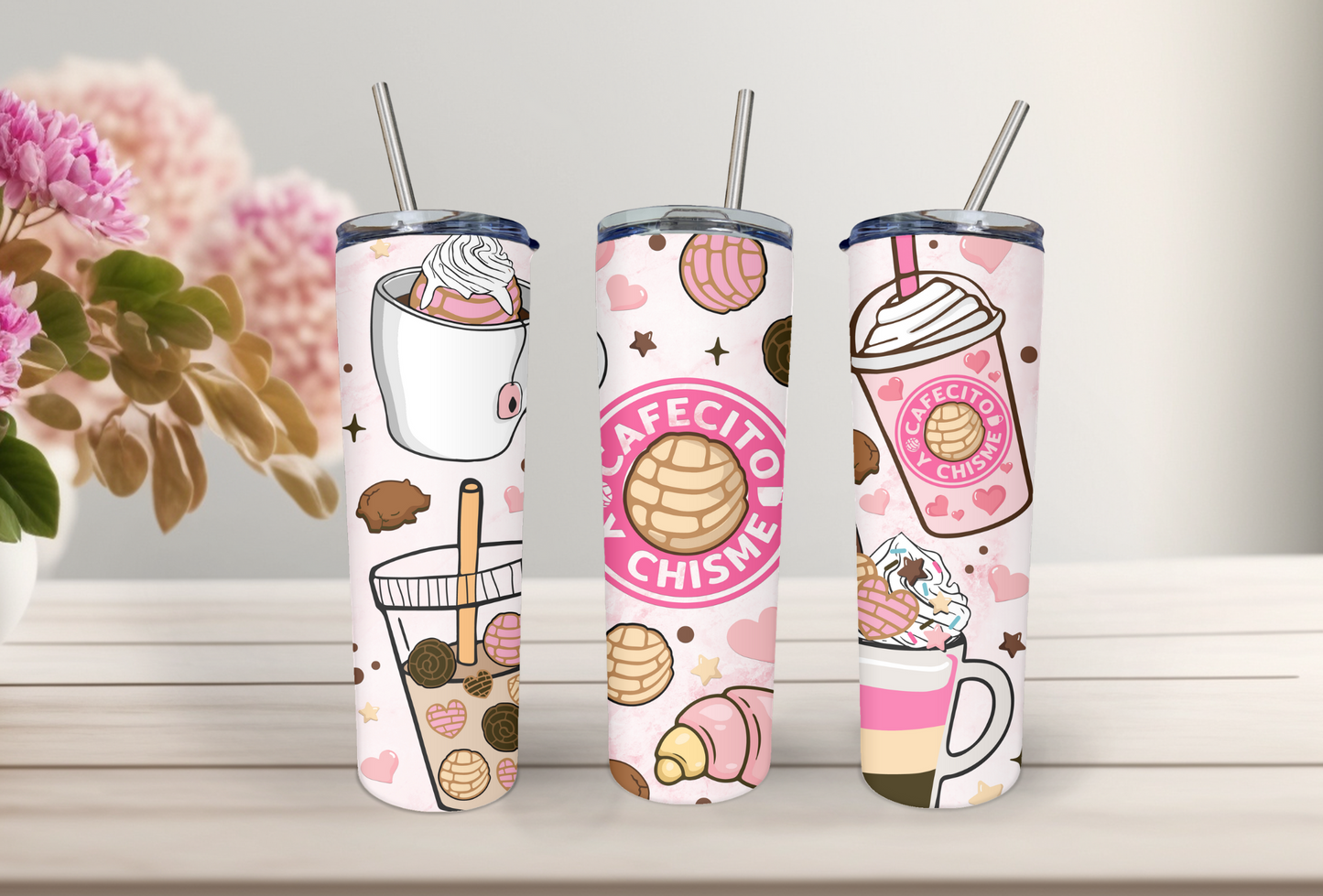Cafecito y Chisme Tumbler