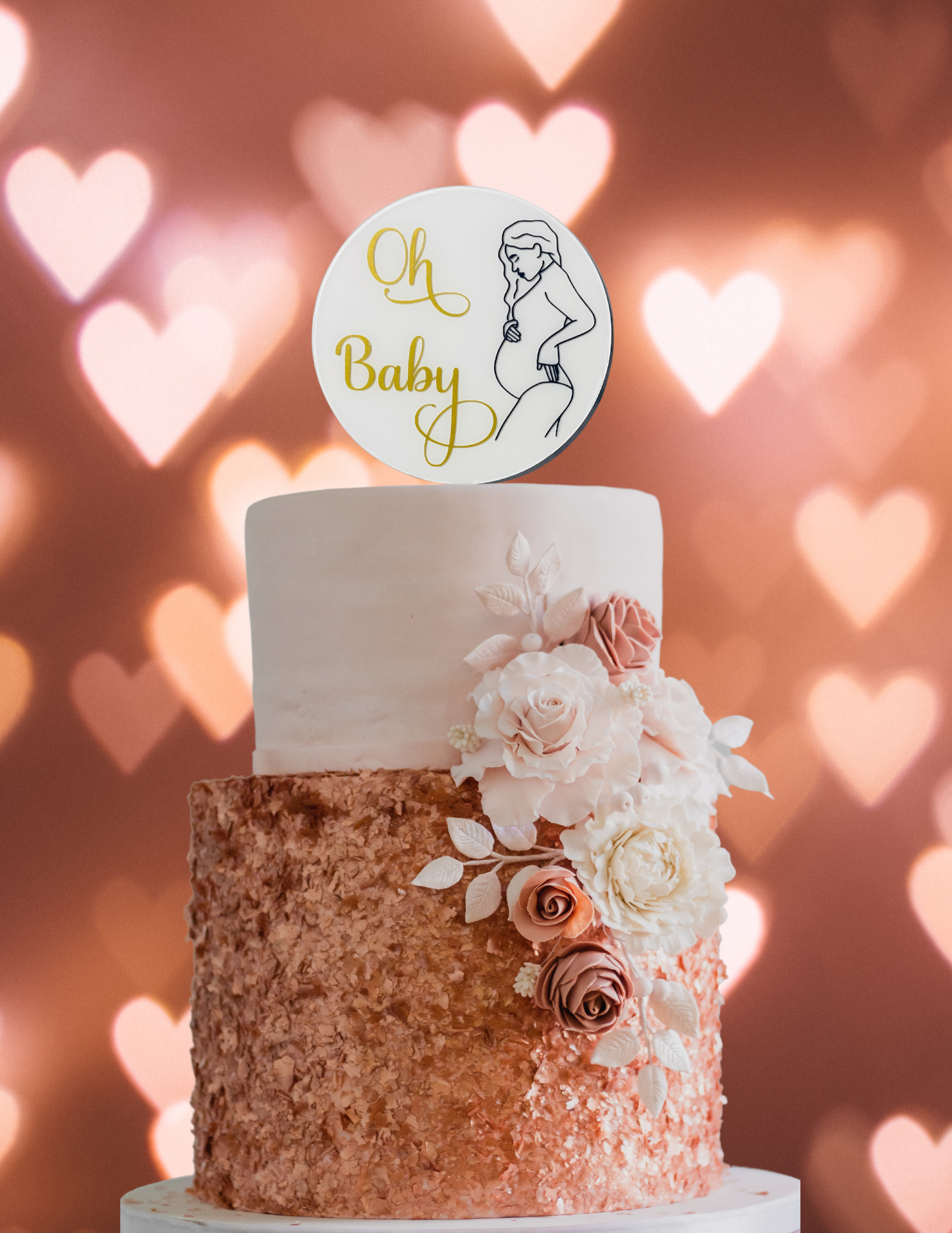 Oh Baby Cake Topper