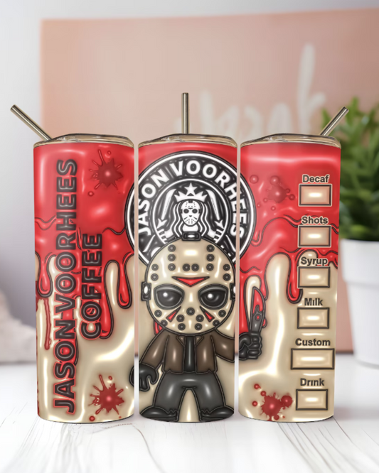 3D Jason Voorhees Coffee