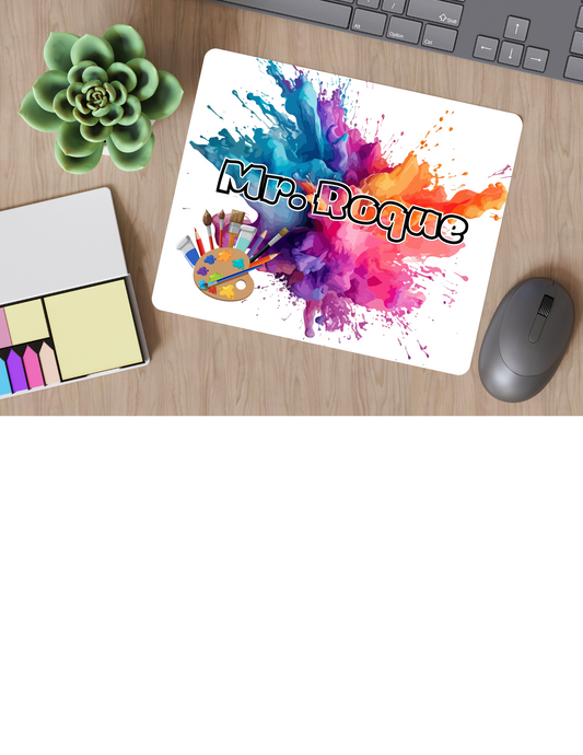 Mouse Pad- Color Splash