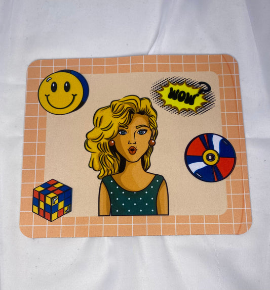 Mouse Pad- Retro Barbie