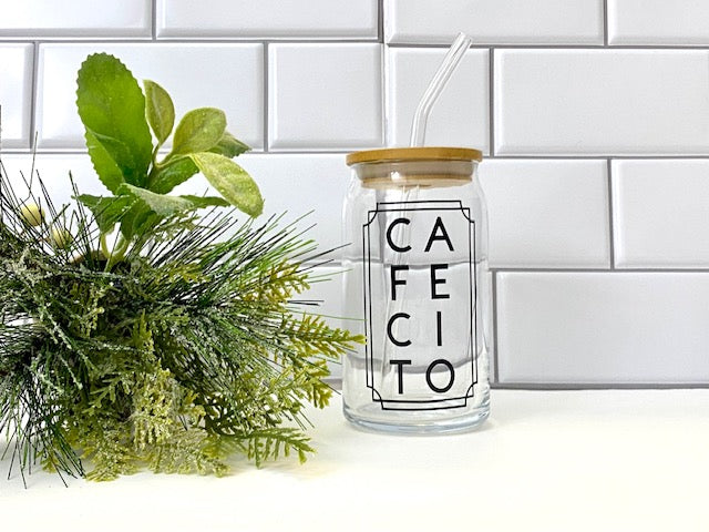 Cafecito Glass Can